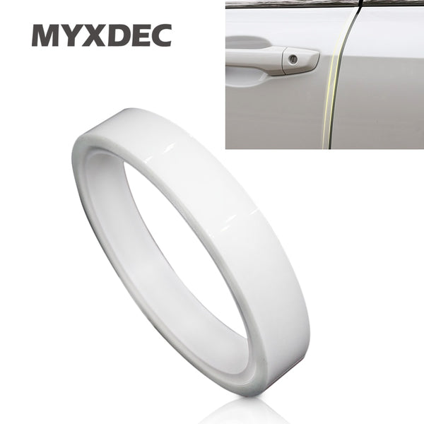 1.5cm x5M Rhino Skin Sticker Car Door Anti Collision Bumper Hood Strip Paint Protection Film PVC Vinyl Clear Transparence Film